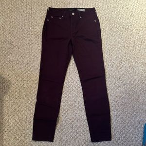 AERO Deep Purple Skinny Jeans size 6R